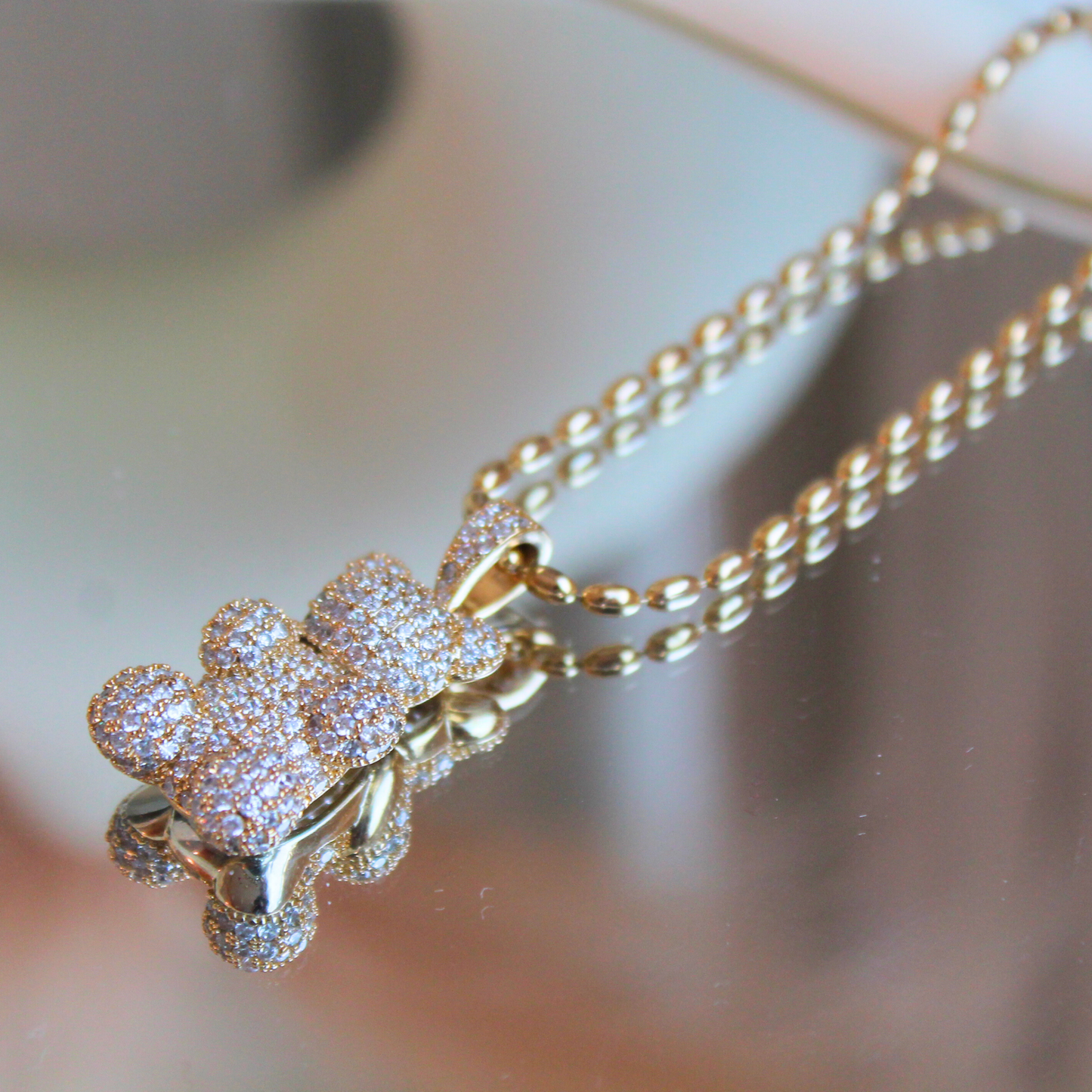 Collana Orsetto Scintillante