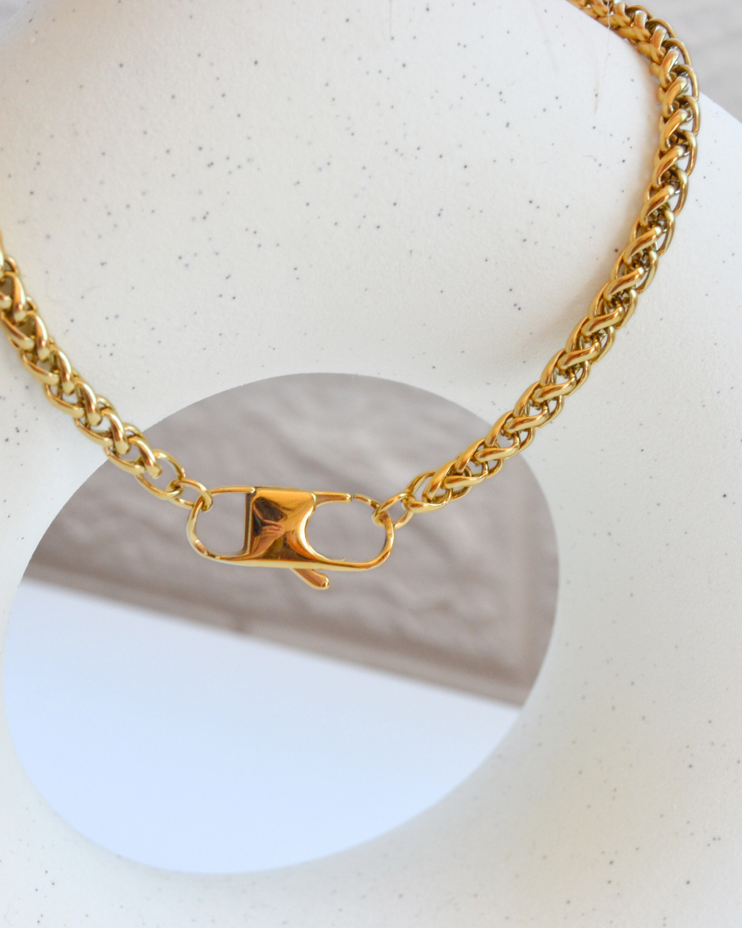 Collana Catena con Moschettone