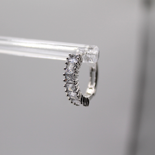 SET Orecchini Circle Diamond